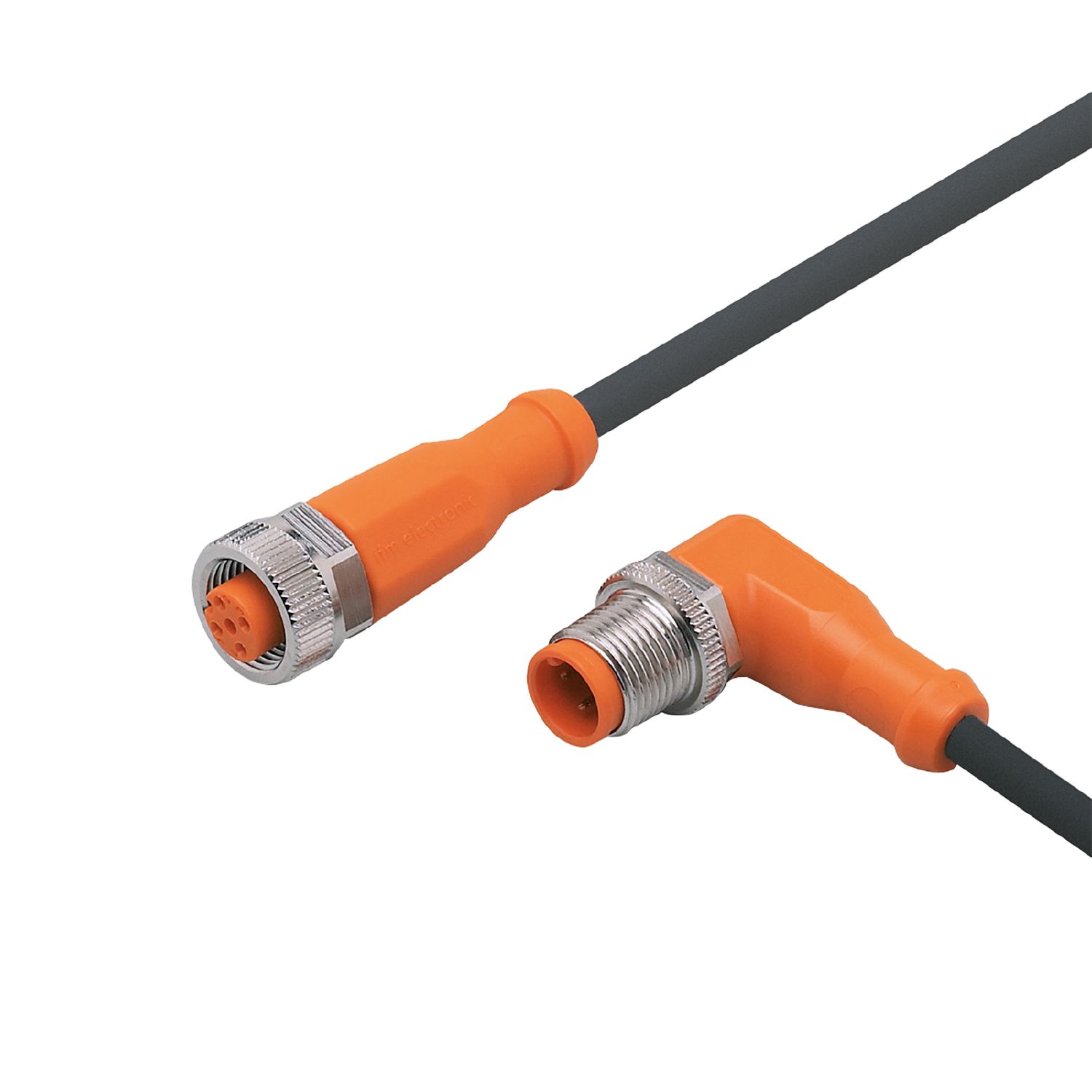 Câble de connexion EVC069 5m M12 droit-coudé