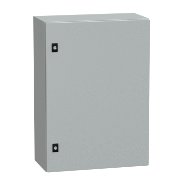coffret acier - porte pleine H700xL500xP250 IP66 IK10 RAL7035