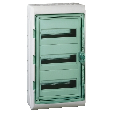 Coffret modulaire saillie 3 x 12 - Kaedra