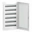 Coffret plastique encastré 6 rang. 24 modules - avec porte transp PrismaSeT XS - Genielec sarl