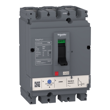 disjoncteur CVS160B TM125D - 3P/3d 125A 400V