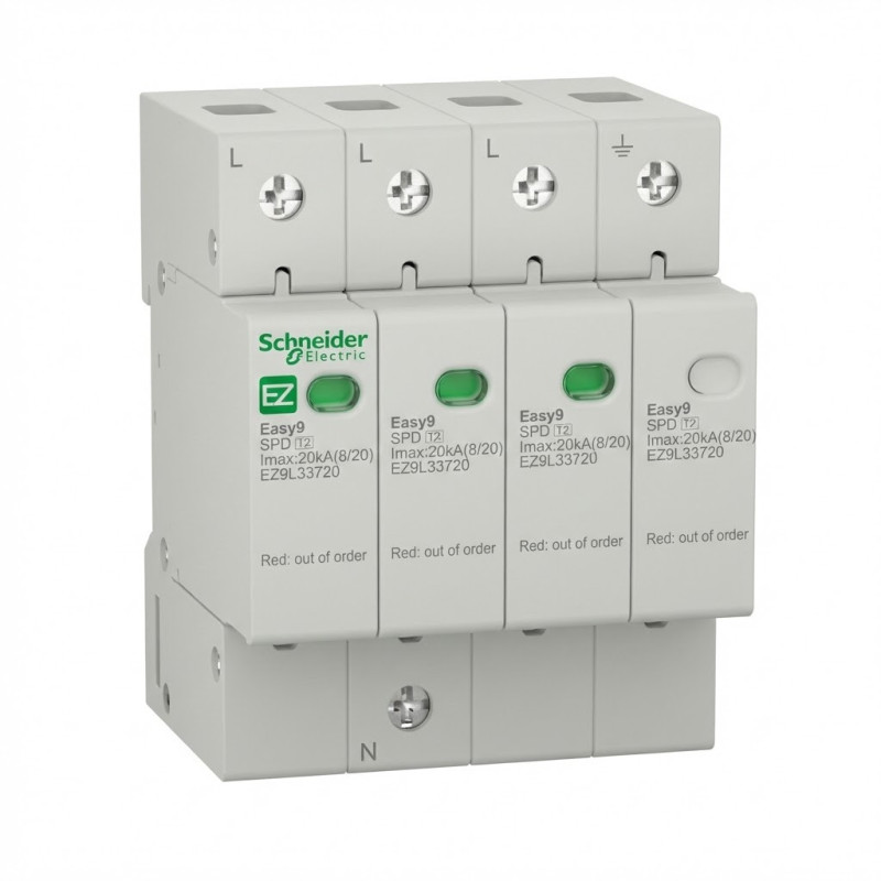 Parafoudre Easy9 - 3P + N - 400 V - 20kA