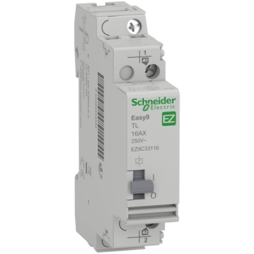 Telerupteur Easy9  TL, 1P, 16 A, 1 NO, 230 V, 50 Hz