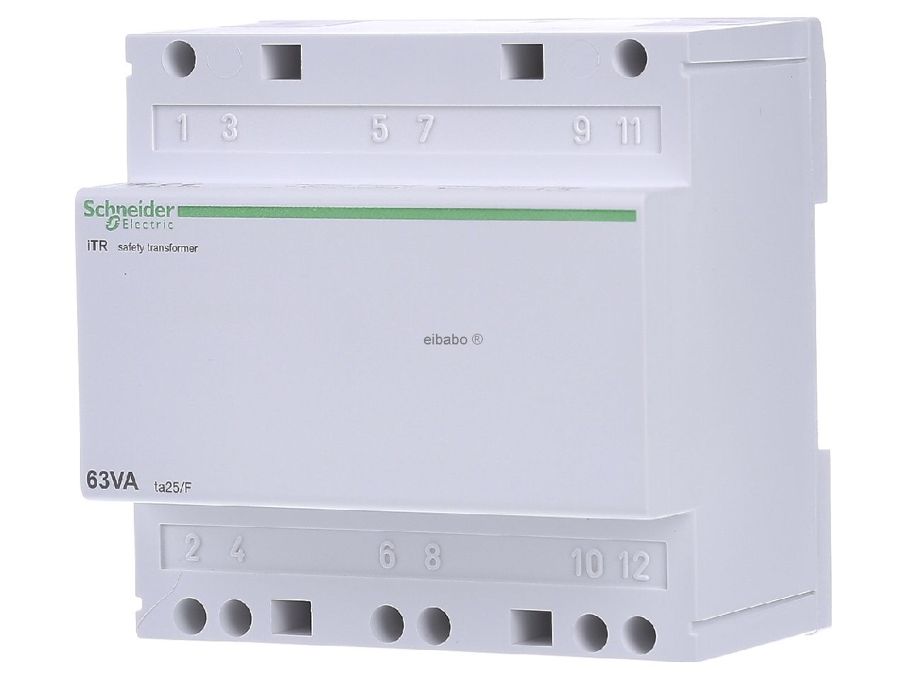 Transformateur de sécurité 63 VA 230VCA vers 12-24VCA A9A15222 - Genielec sarl