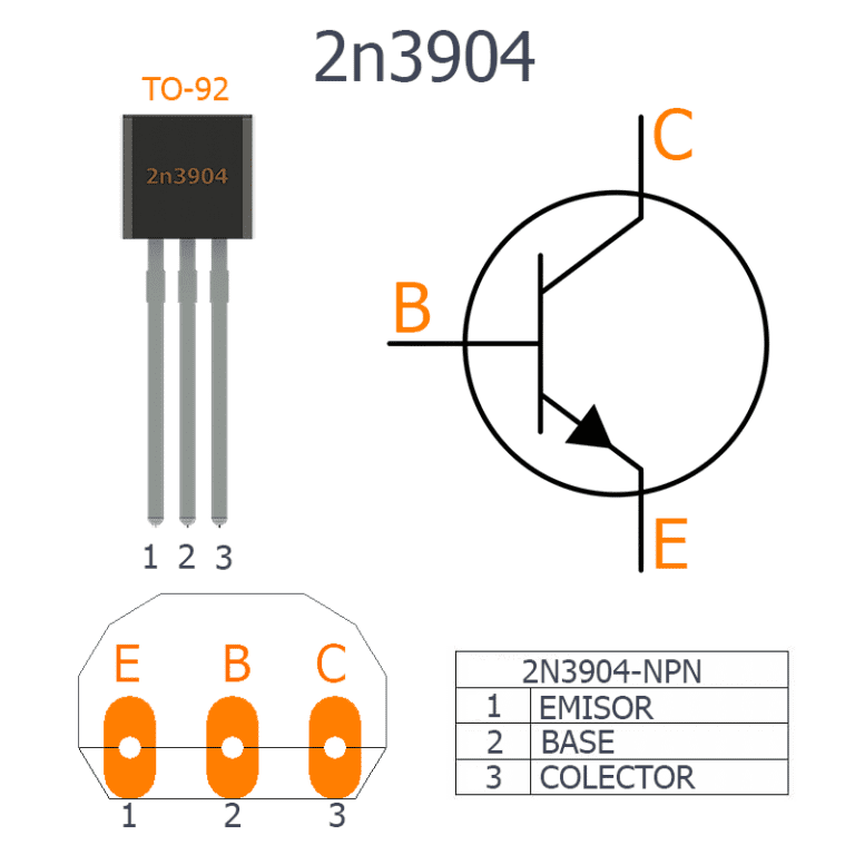 Transistor bipolaire NPN 2N3904