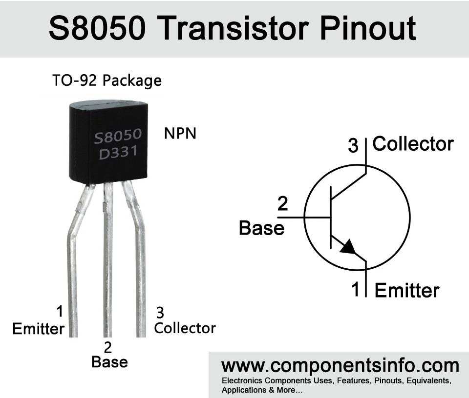 Transistor bipolaire NPN S8050